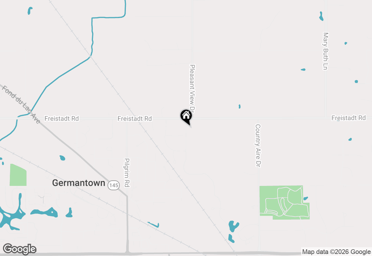 Map of W149N11973 Red Holly Dr, Germantown, WI 53022