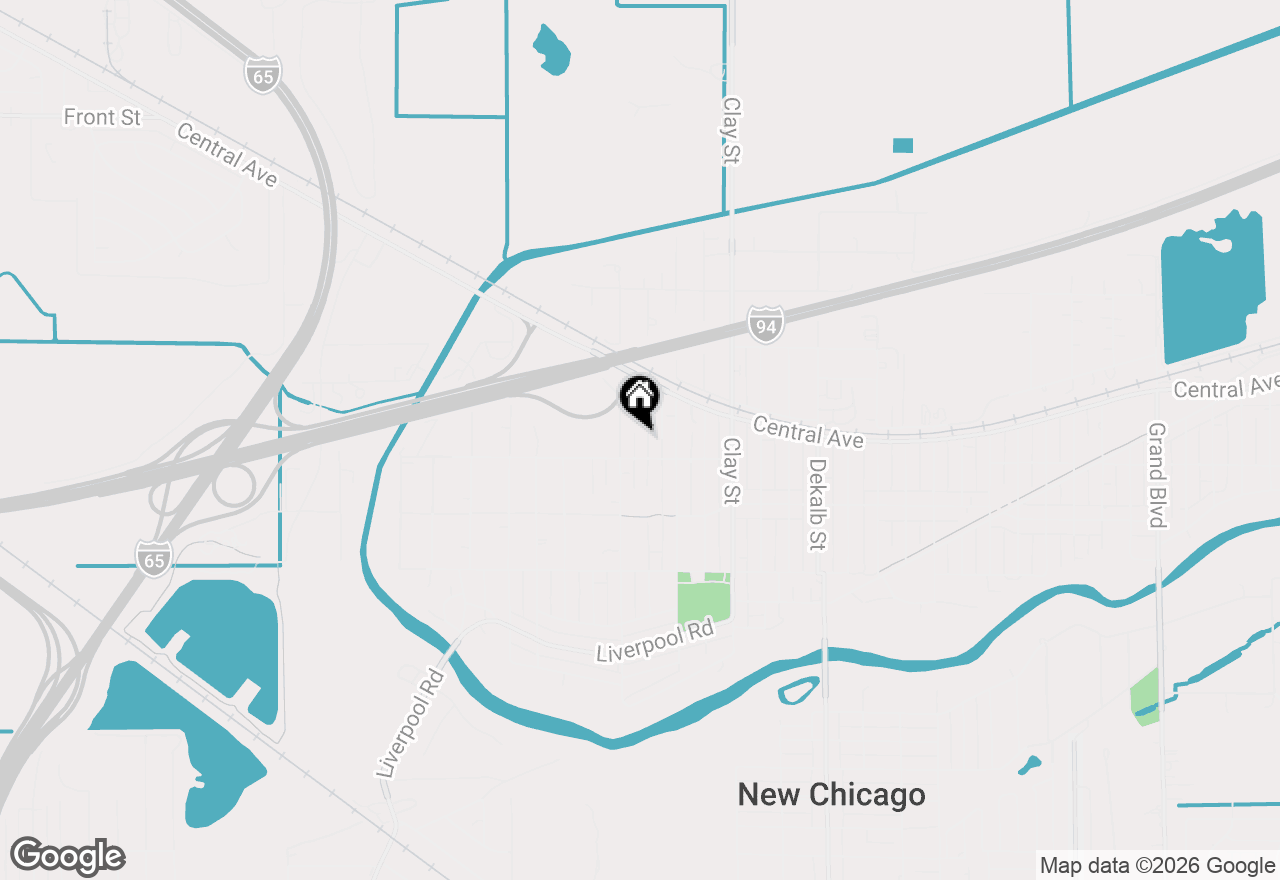 Map of 2670 Allen Street, Lake Station, IN 46405