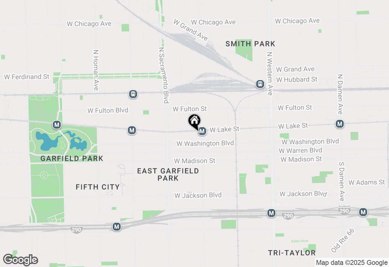 Map of 133 N Mozart Street, Chicago, IL 60612