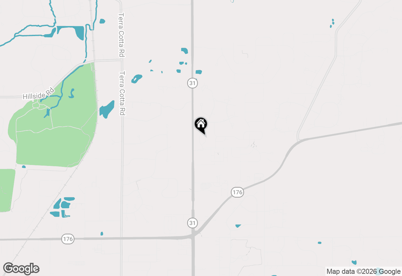 Map of 643 Cassia Court, Crystal Lake, IL 60012
