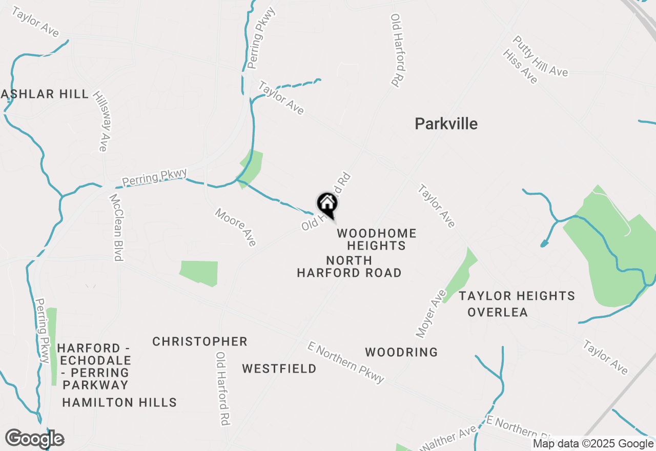 Map of 2811 Harview Avenue, Baltimore, MD 21234