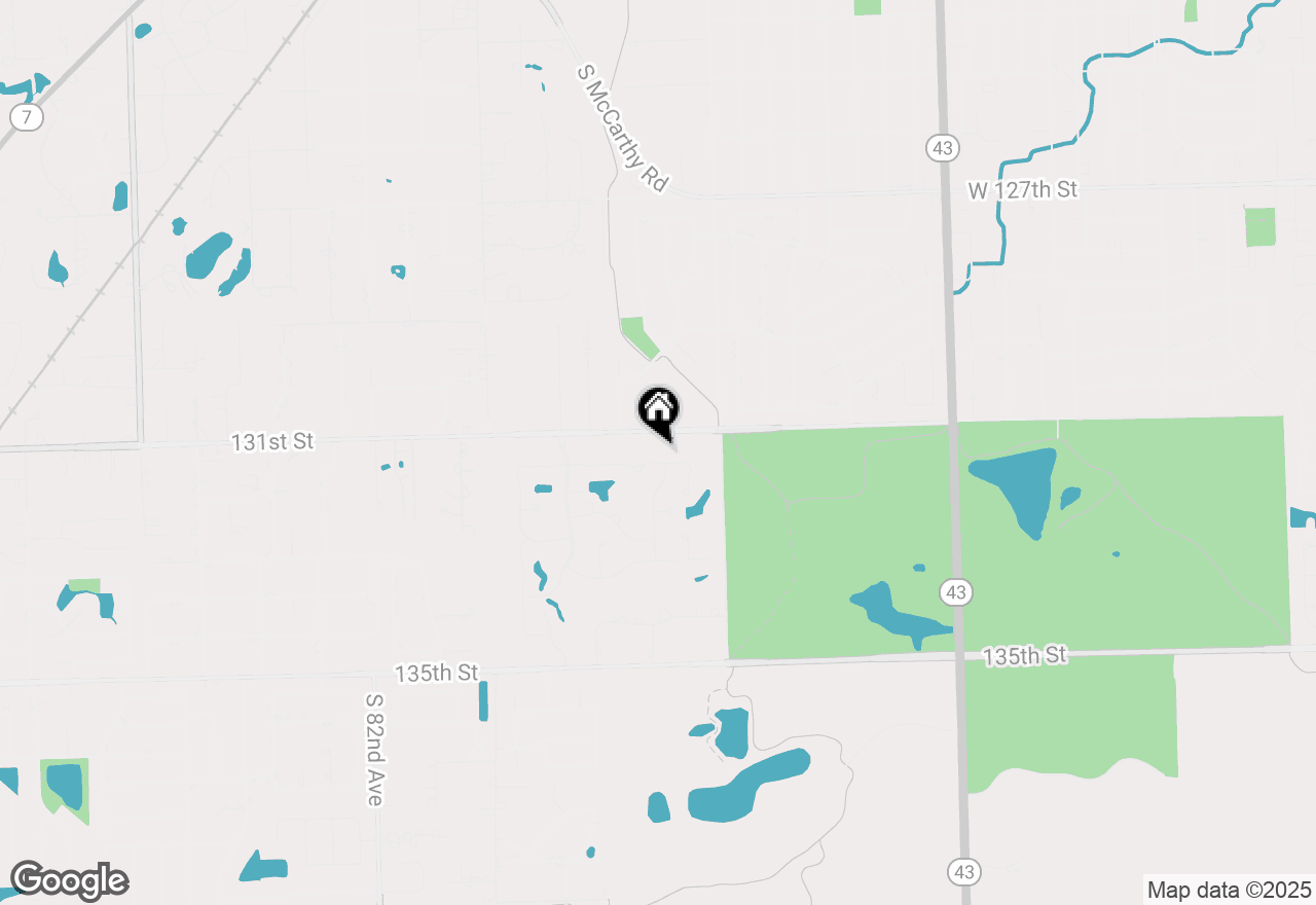 Map of 7915 W Golf Drive, Palos Heights, IL 60463