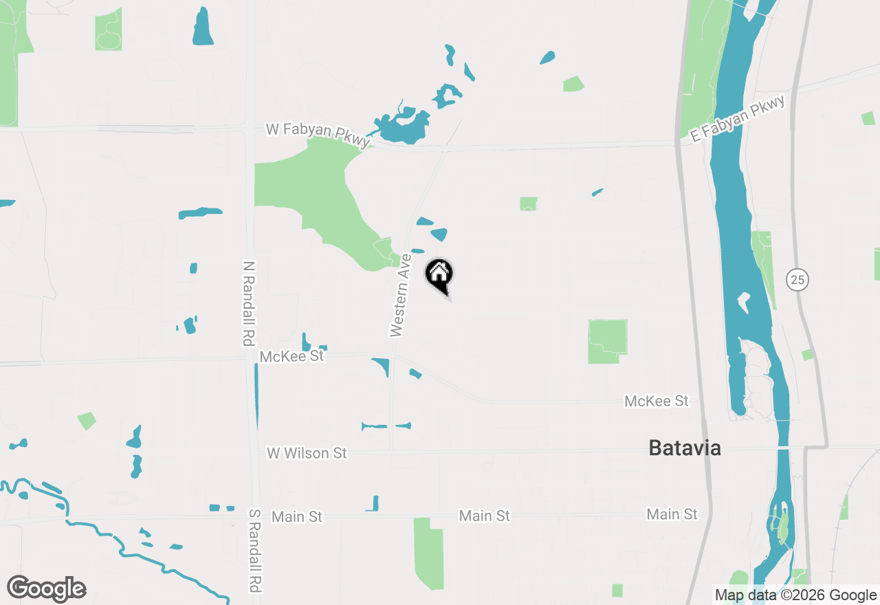 Map of 1217 North Avenue, Batavia, IL 60510