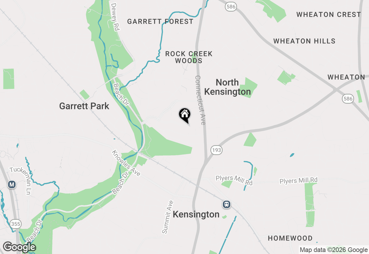 Map of 3918 Wexford Drive, Kensington, MD 20895