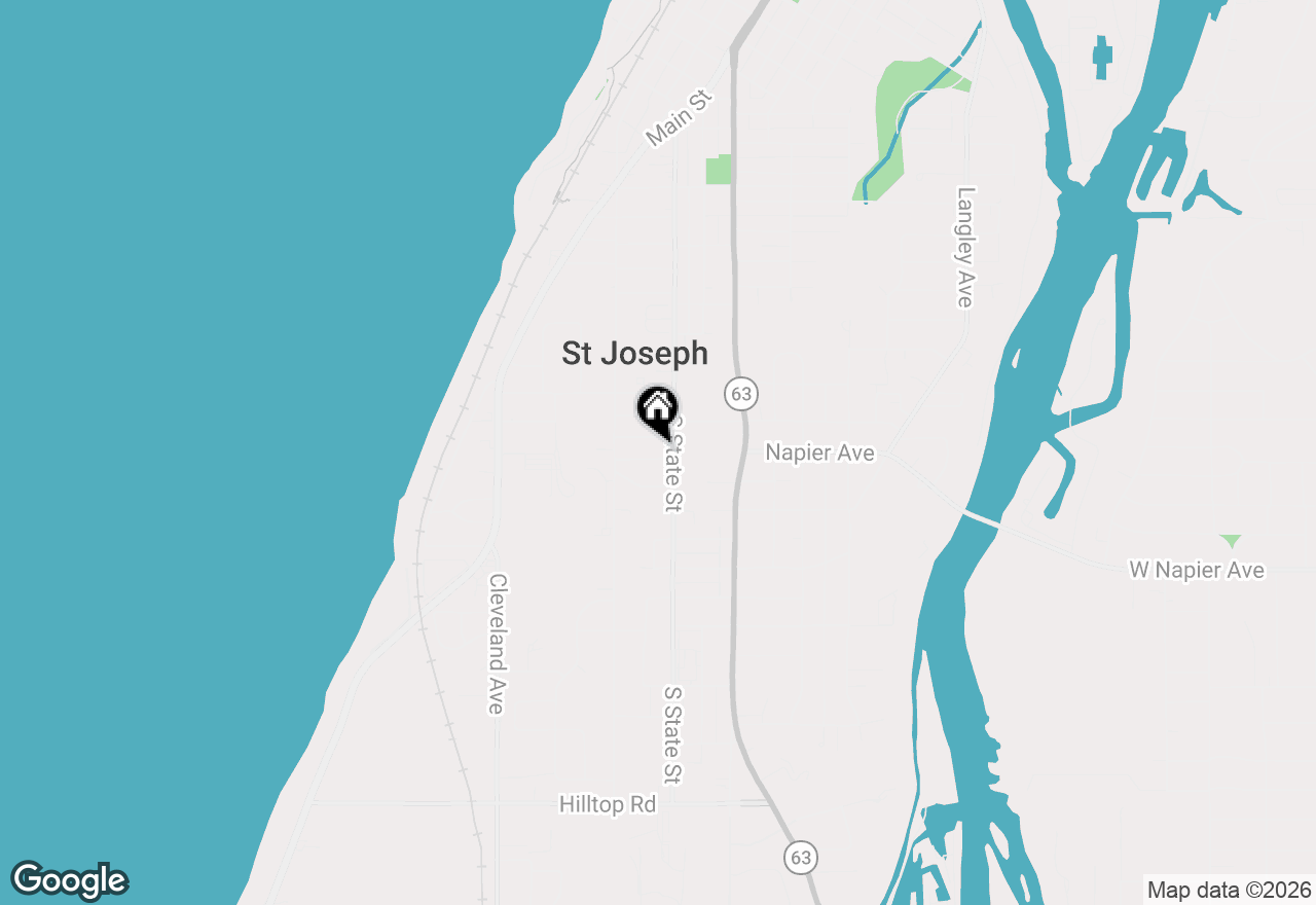 Map of 519 Granada Avenue, St. Joseph, MI 49085