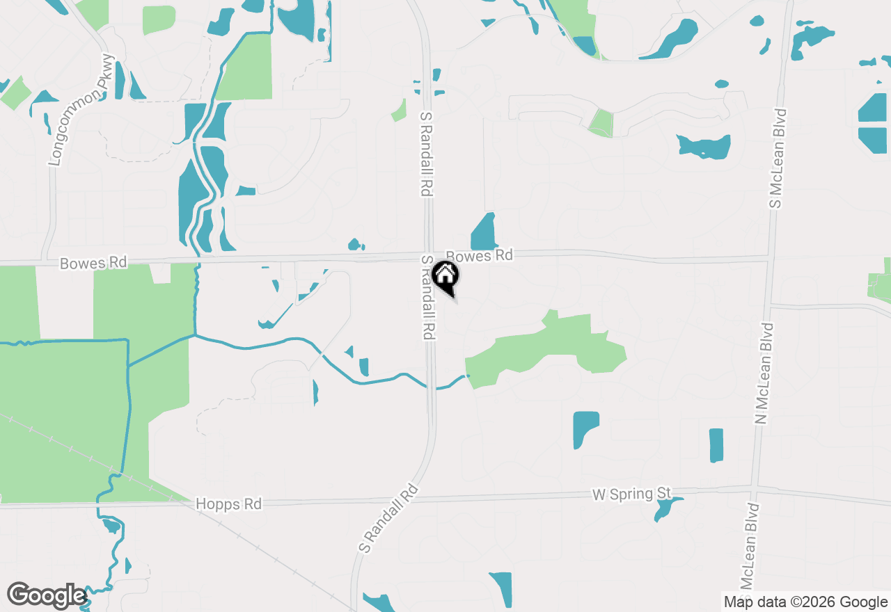 Map of 1087 Delta Drive #1087, Elgin, IL 60123