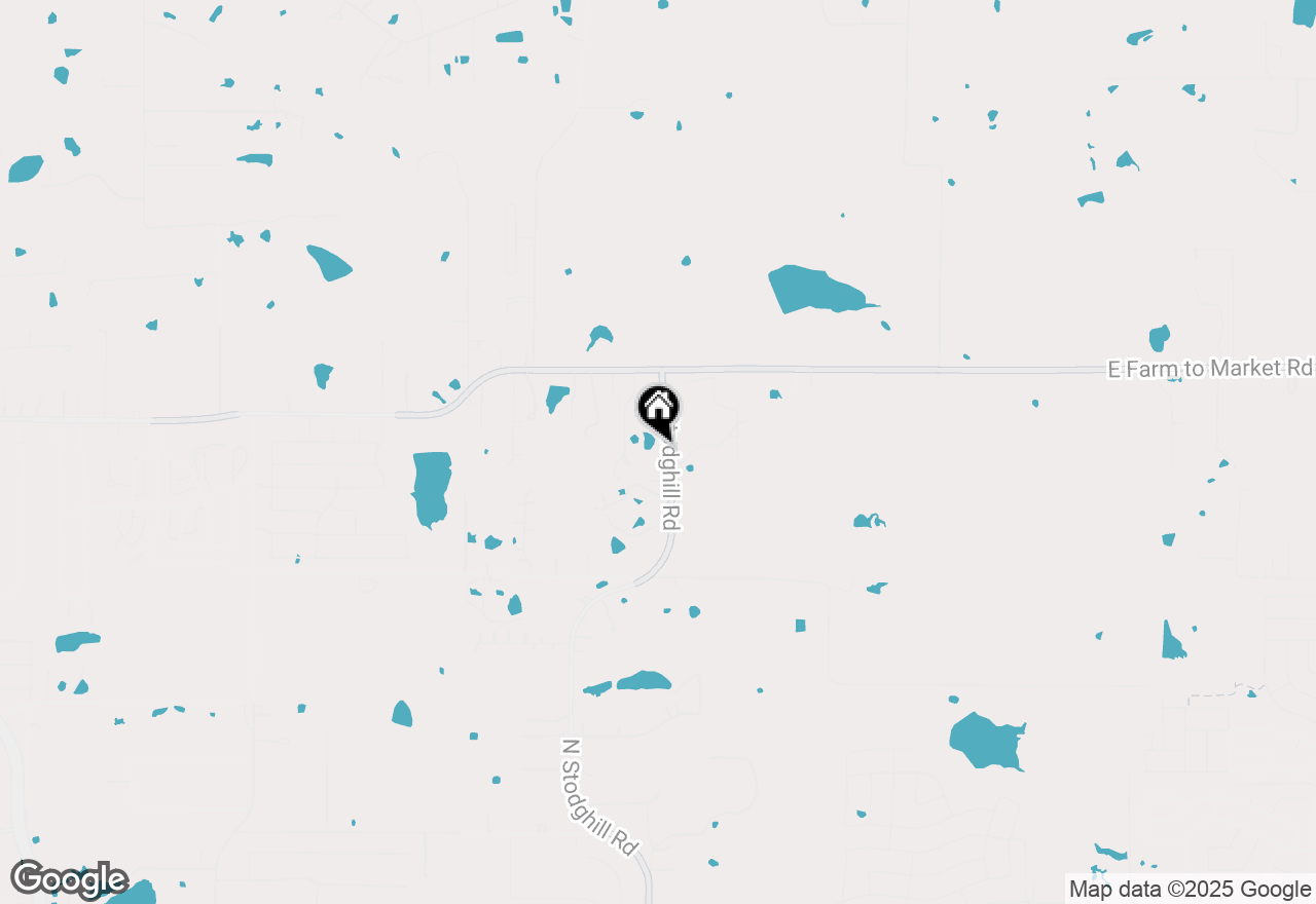 Map of 3510 N Stodghill Road, Rockwall, TX 75087