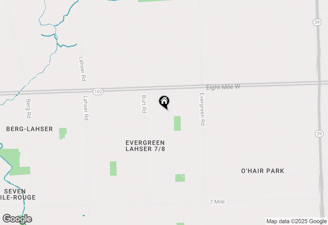 Map of 20233 Patton Street, Detroit, MI 48219