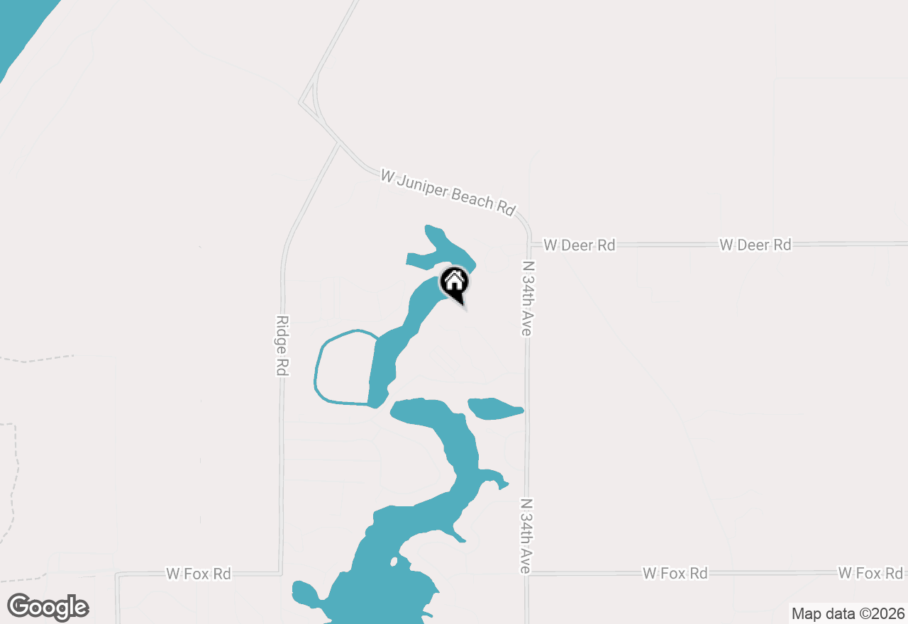 Map of 7870 W Village Road, Mears, MI 49436