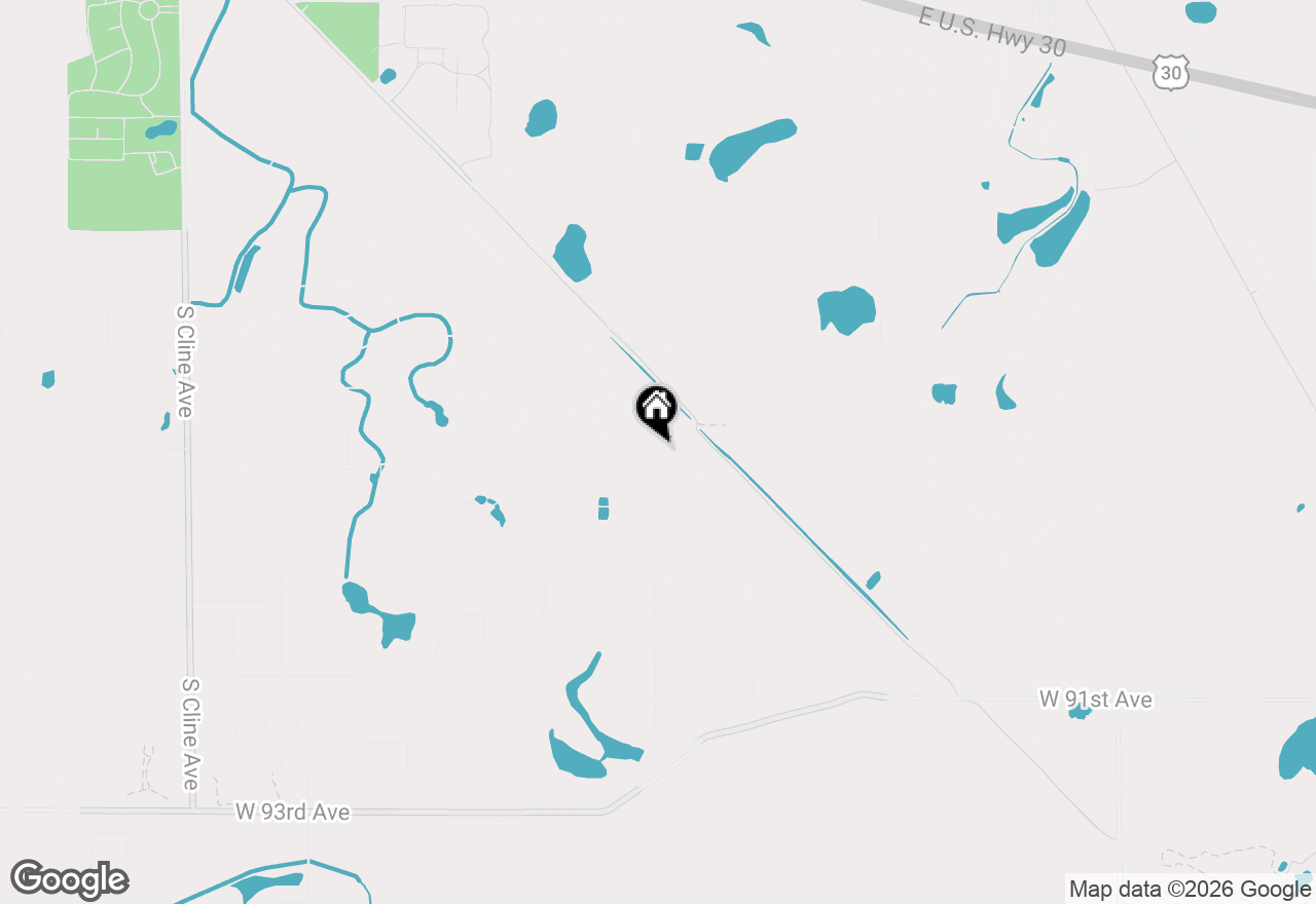 Map of 6366 W 86th Court, Crown Point, IN 46307