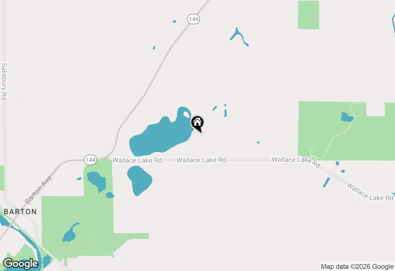 Map of 7218 N River Rd, West Bend, WI 53090