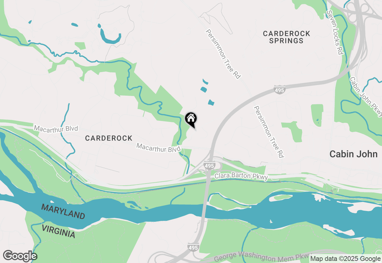 Map of 6801 Capri Place, Bethesda, MD 20817