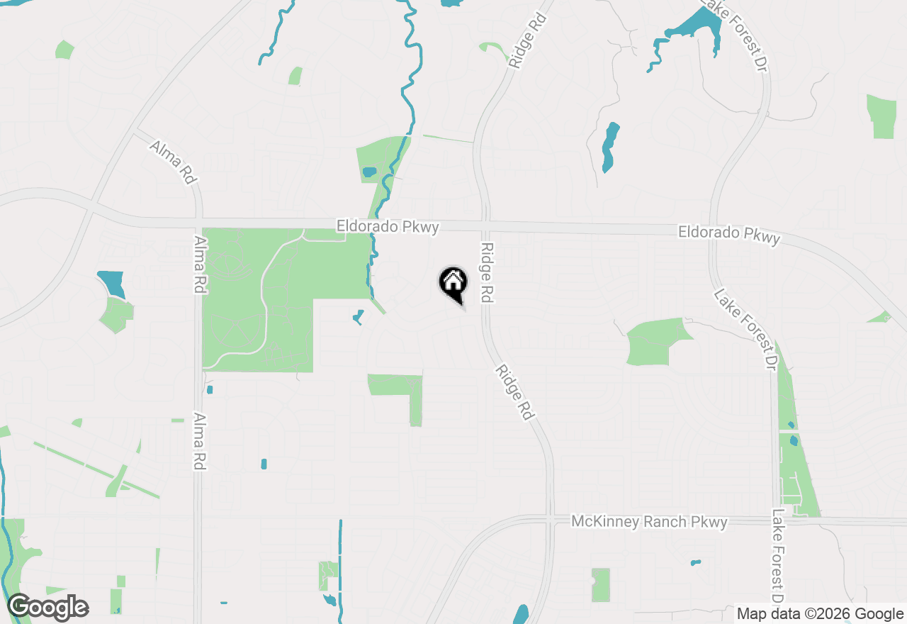 Map of 6329 Marvin Gardens, Mckinney, TX 75070