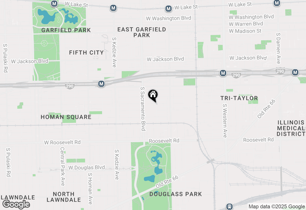 Map of 2914 W Polk Street, Chicago, IL 60612