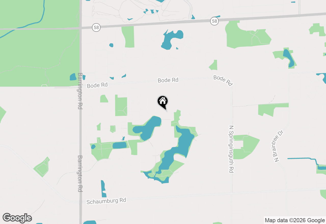 Map of 572 N Walnut Lane, Schaumburg, IL 60194