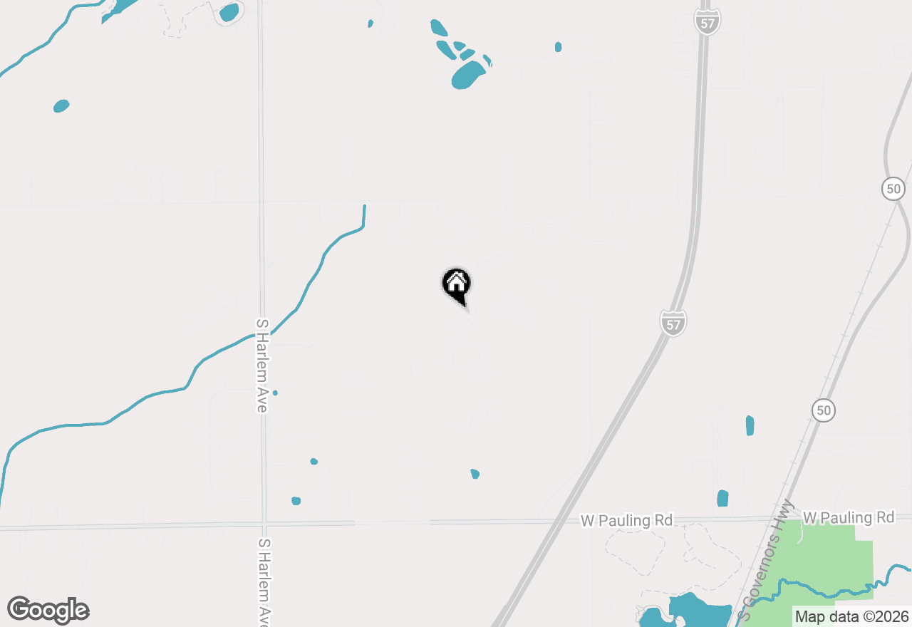Map of 26600 S Winfield Road, Monee, IL 60449