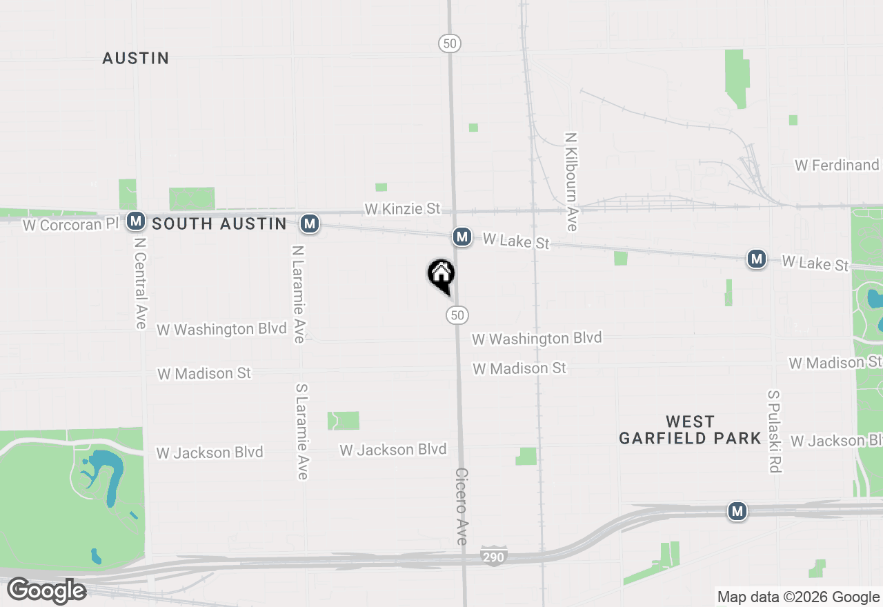 Map of 155 N La Crosse Avenue, Chicago, IL 60644