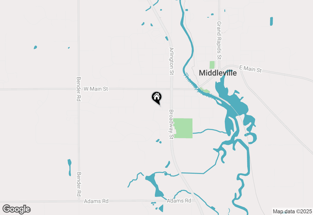 Map of 516 3rd Street, Middleville, MI 49333