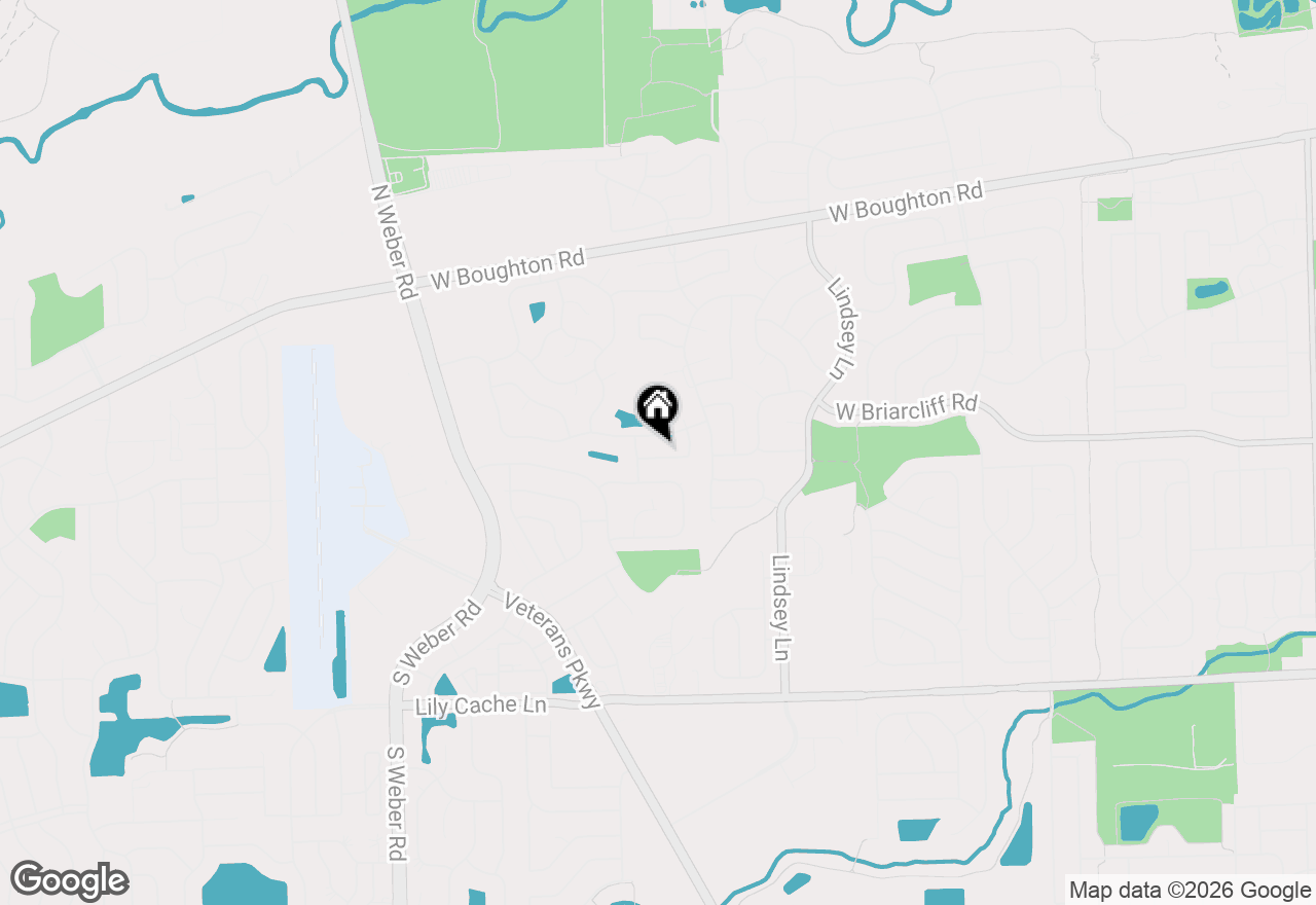 Map of 1078 Towner Drive, Bolingbrook, IL 60440