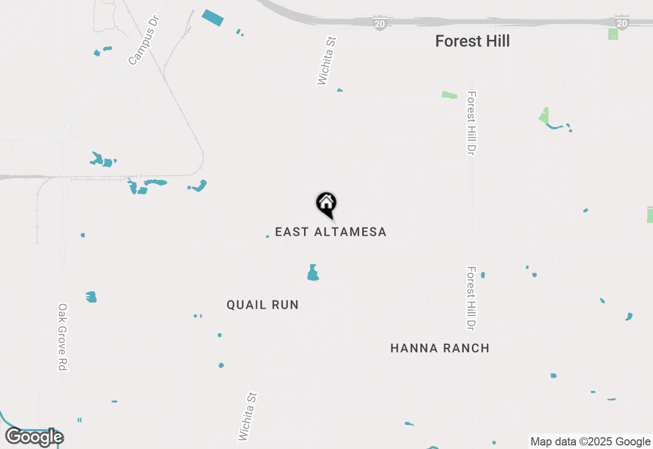 Map of 2812 Eddie Place, Fort Worth, TX 76140