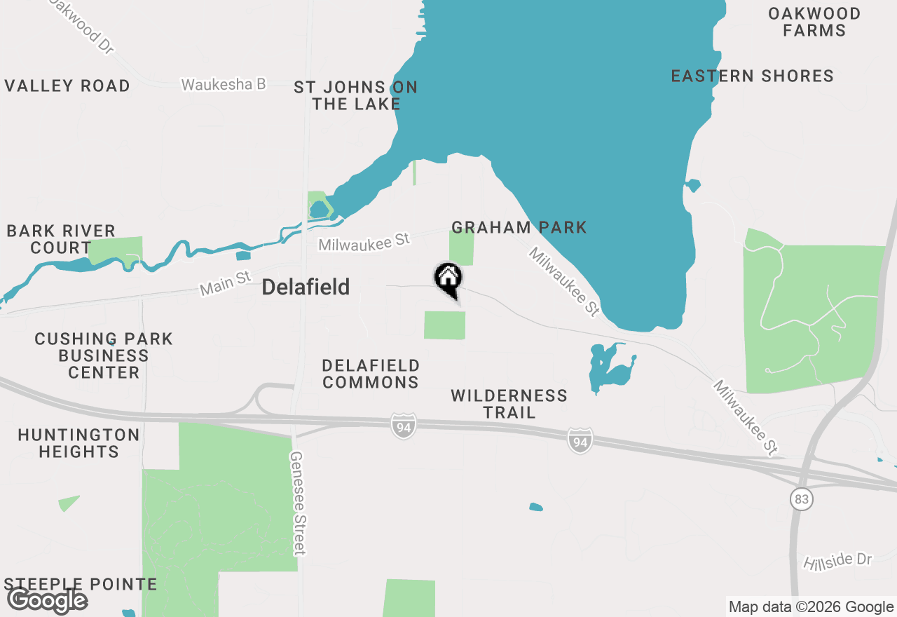 Map of 1080 Park Way, Delafield, WI 53018