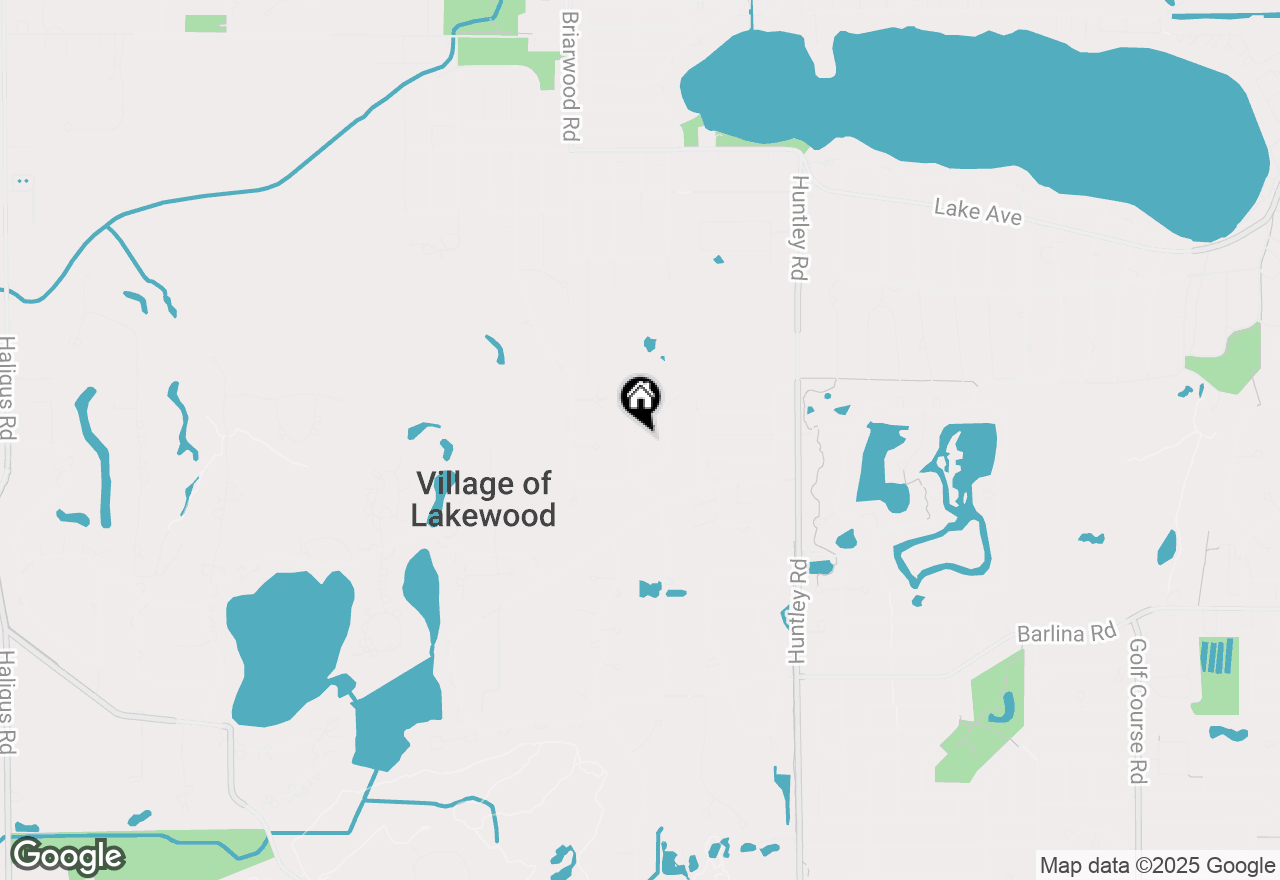 Map of 7270 Bannockburn Circle, Lakewood, IL 60014