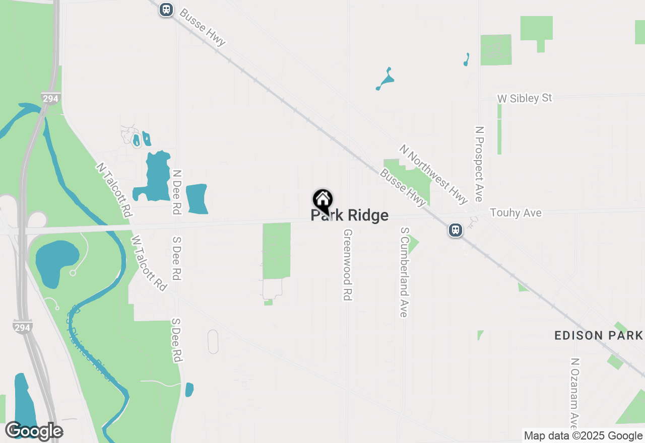 Map of 1333 W Touhy Avenue #303, Park Ridge, IL 60068