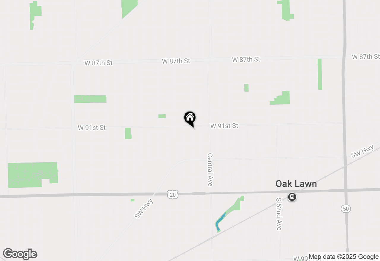 Map of 9108 Major Avenue, Oak Lawn, IL 60453