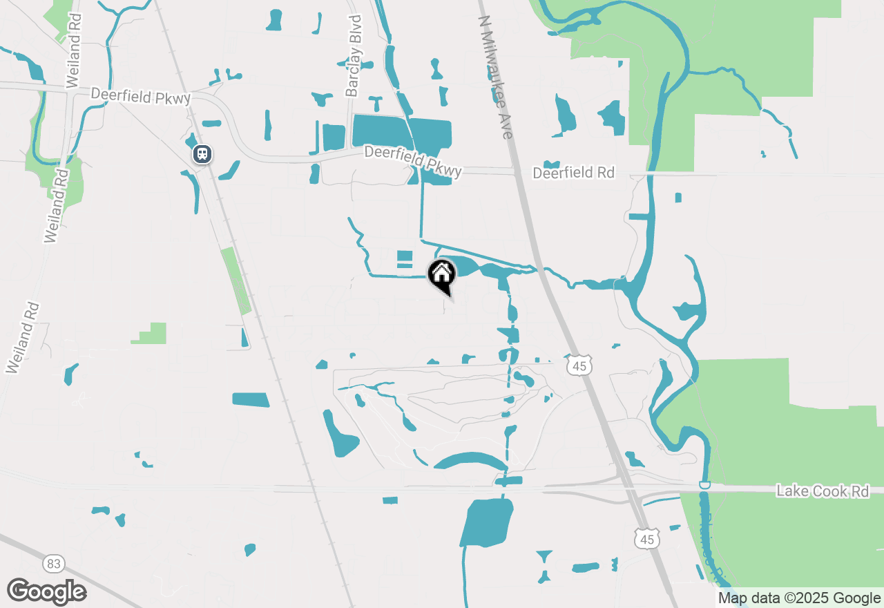 Map of 601 Pheasant Lane #601, Deerfield, IL 60015