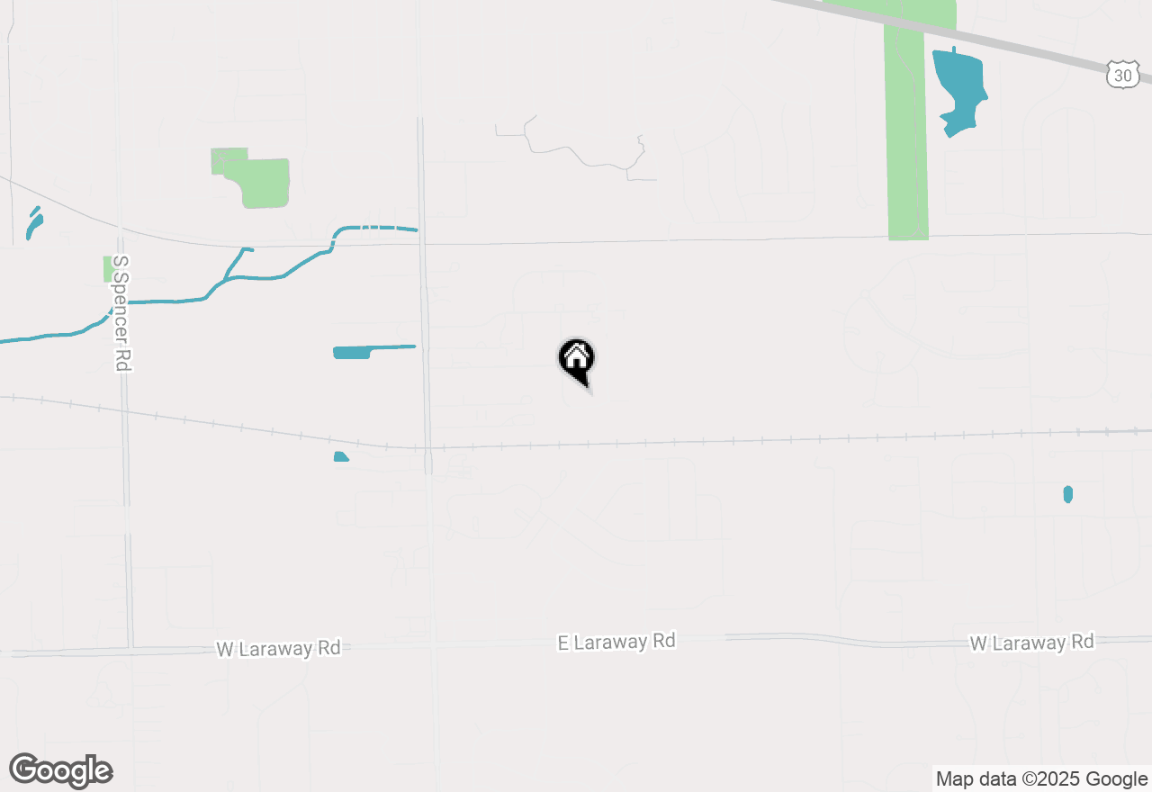 Map of 21759 S Center Avenue, New Lenox, IL 60451