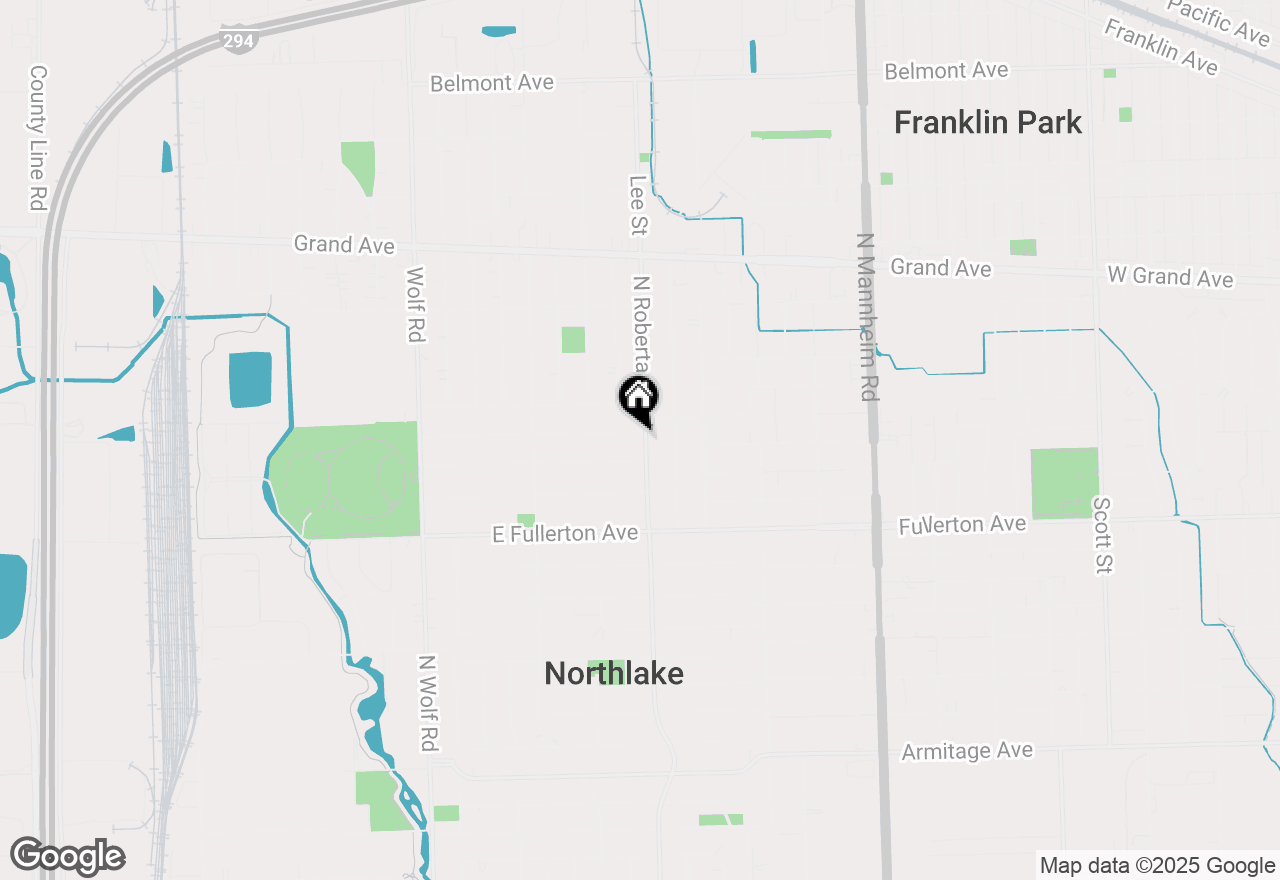 Map of 265 Macarthur Drive, Northlake, IL 60164
