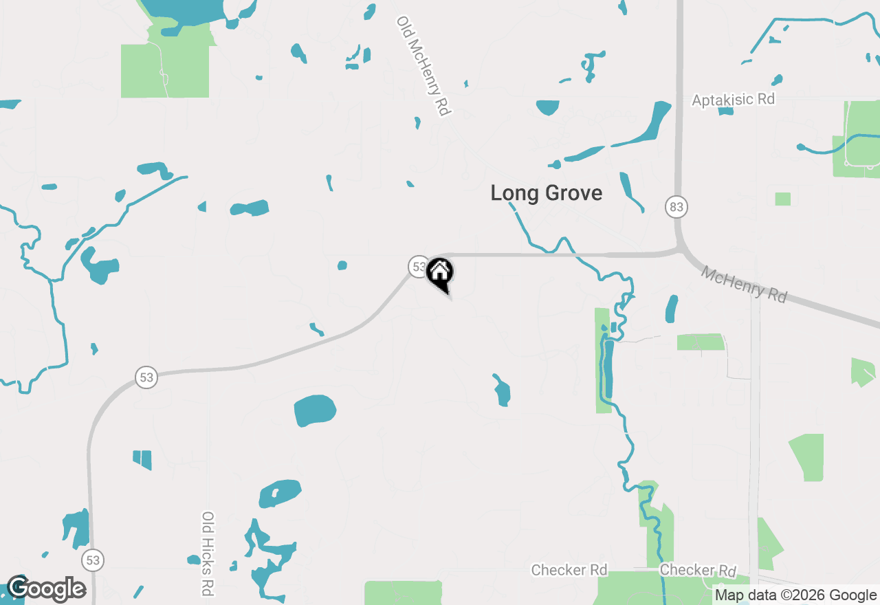 Map of 1147 Steeple View Drive, Long Grove, IL 60047