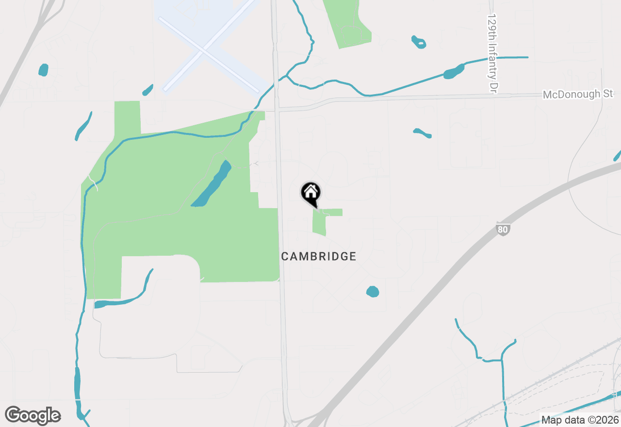 Map of 828 Mulford Lane, Joliet, IL 60431