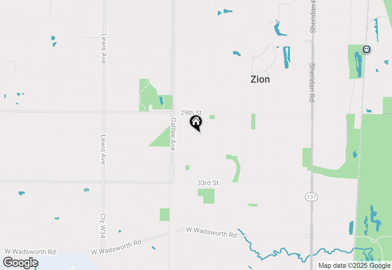 Map of 3009 Gilboa Avenue, Zion, IL 60099