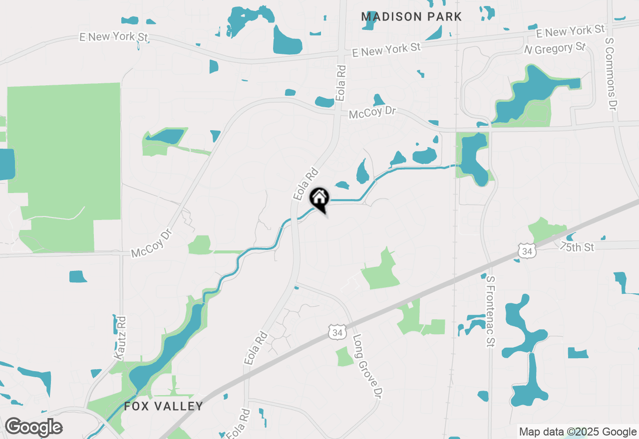 Map of 360 Cimarron Court, Aurora, IL 60504