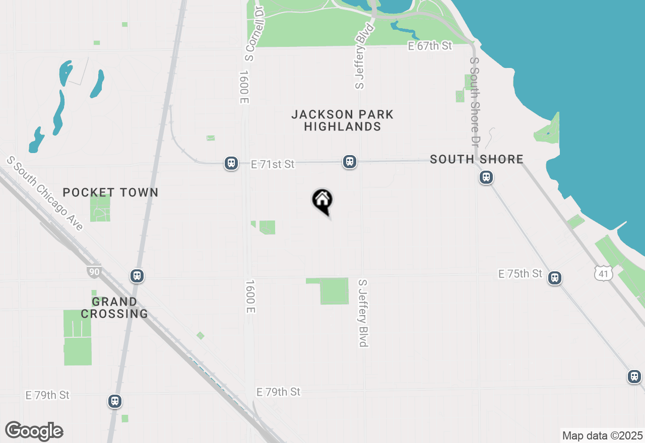 Map of 7300 S Bennett Avenue, Chicago, IL 60649