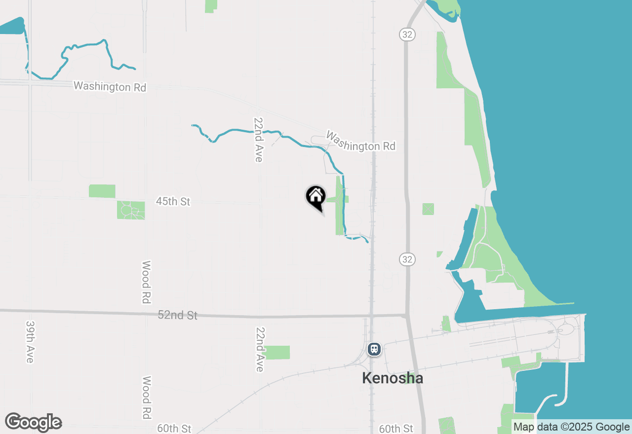 Map of 4517 18th Ave, Kenosha, WI 53140
