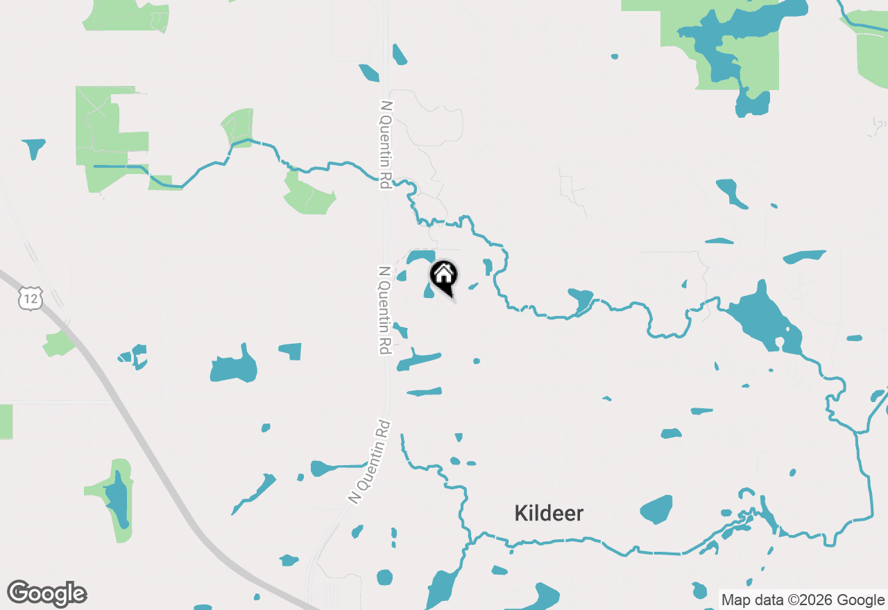 Map of 21558 W Goldfinch Court, Kildeer, IL 60047
