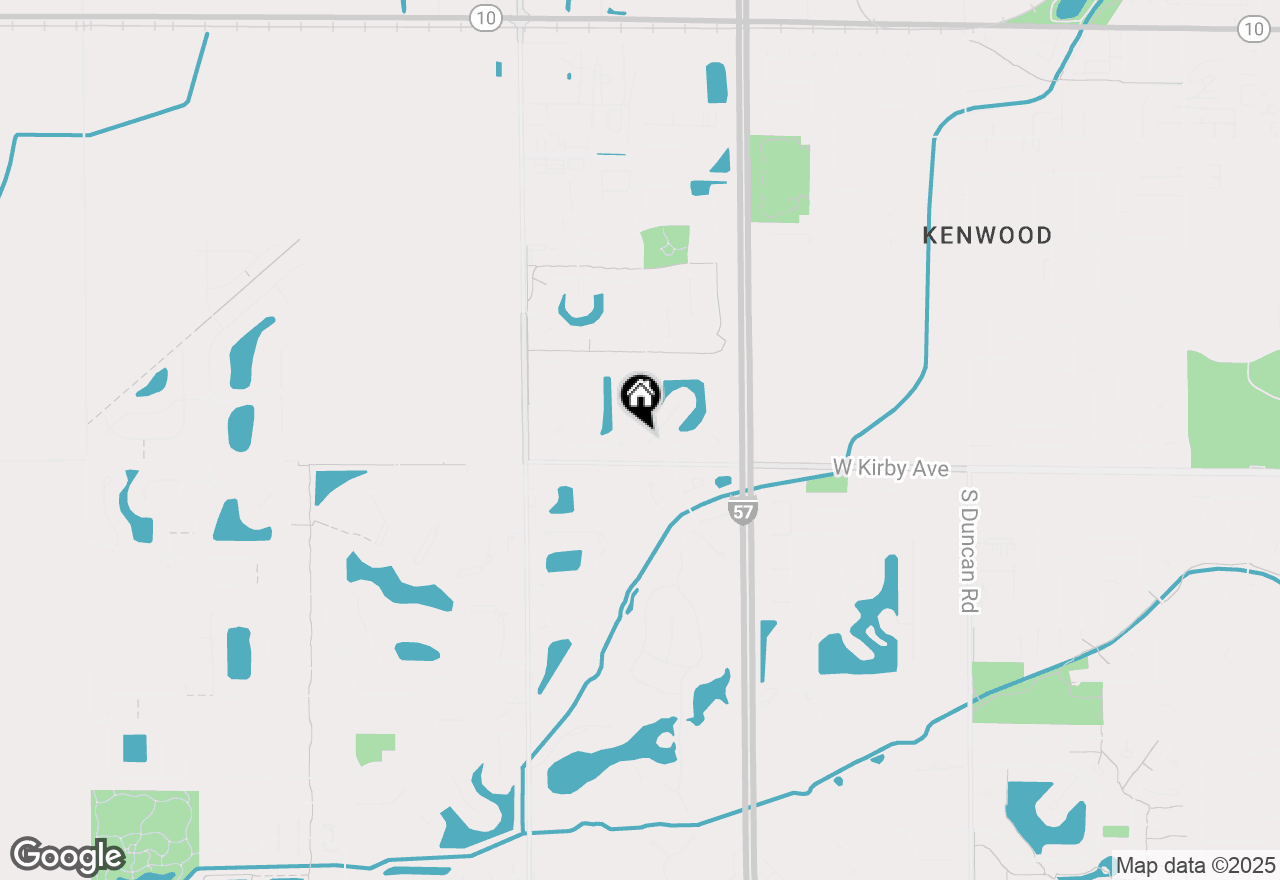 Map of 1517 Bridge Point Lane, Champaign, IL 61822