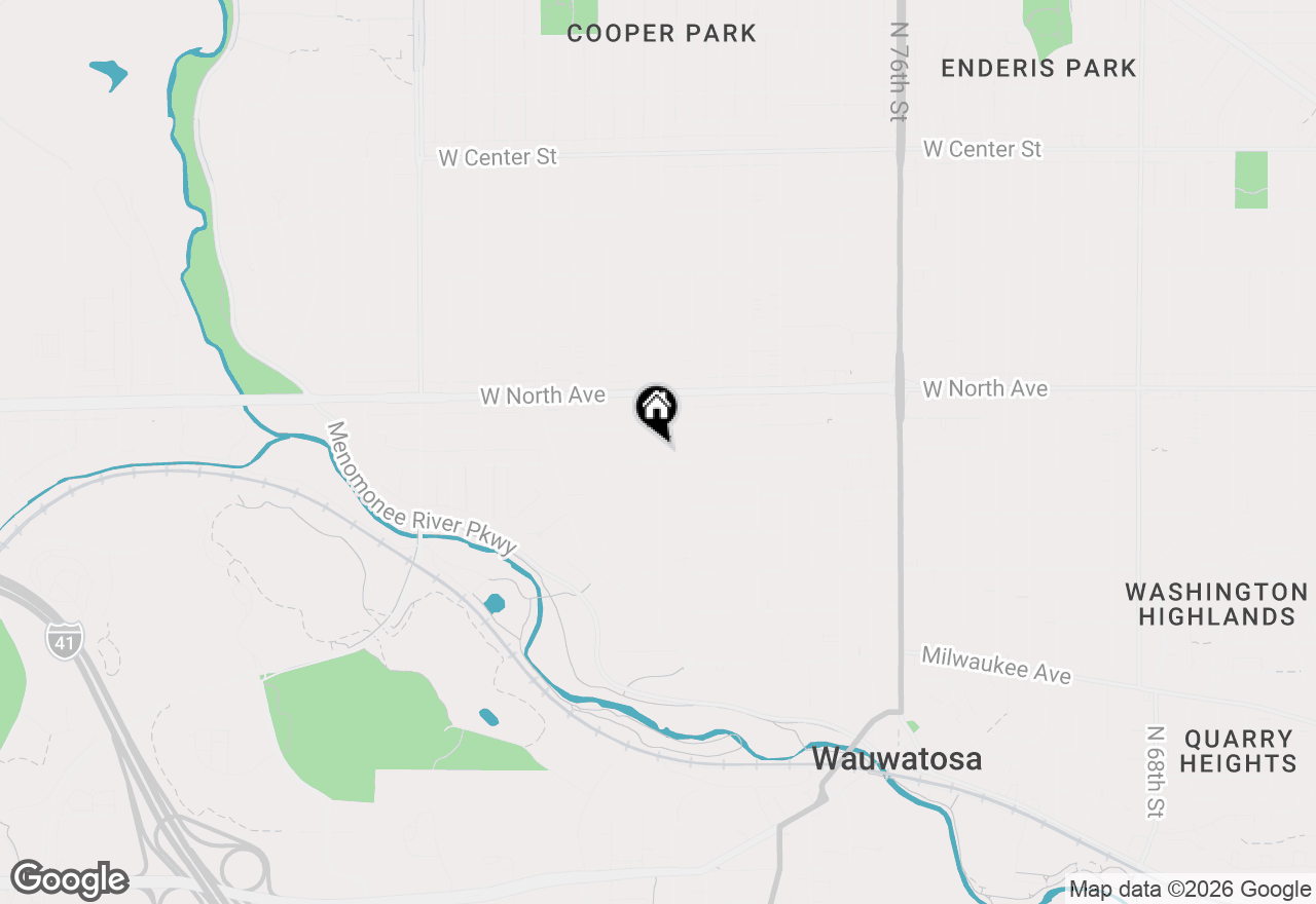 Map of 8400 Stickney Ave #8402, Wauwatosa, WI 53226