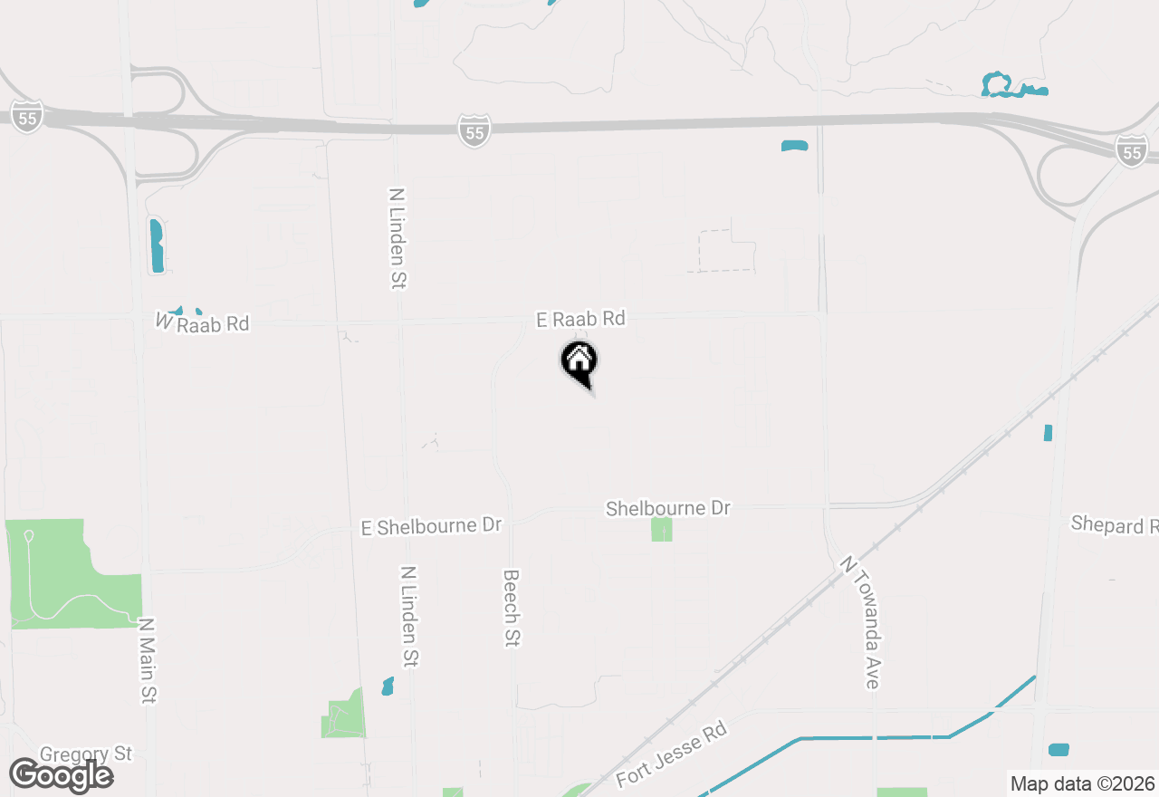 Map of 808 Phaeton Place, Normal, IL 61761