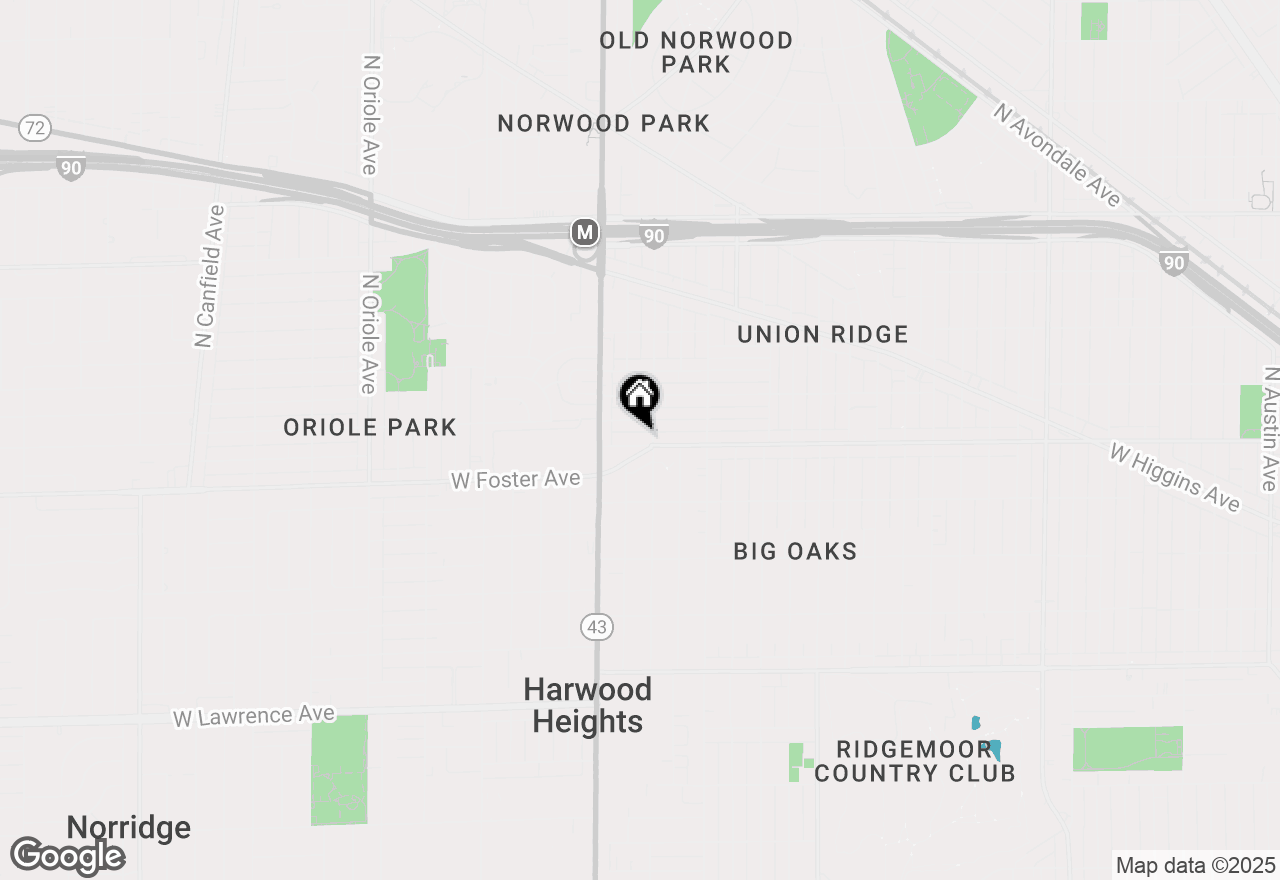 Map of 7112 W Foster Avenue, Chicago, IL 60656