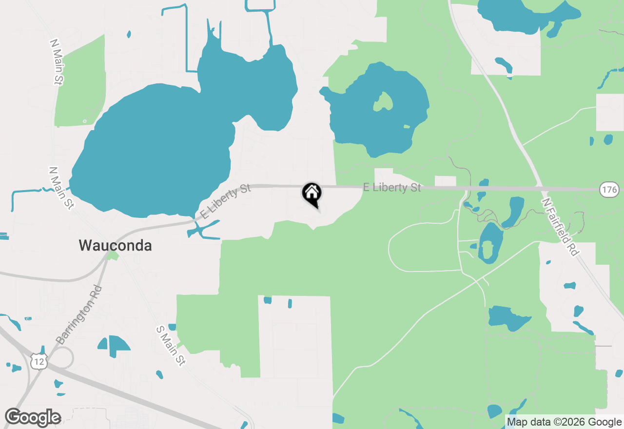 Map of 305 Crestview Drive #D, Wauconda, IL 60084