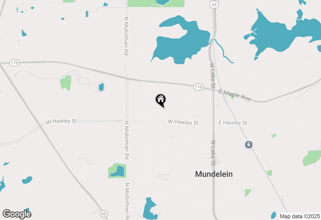 Map of 442 N Pershing Avenue, Mundelein, IL 60060
