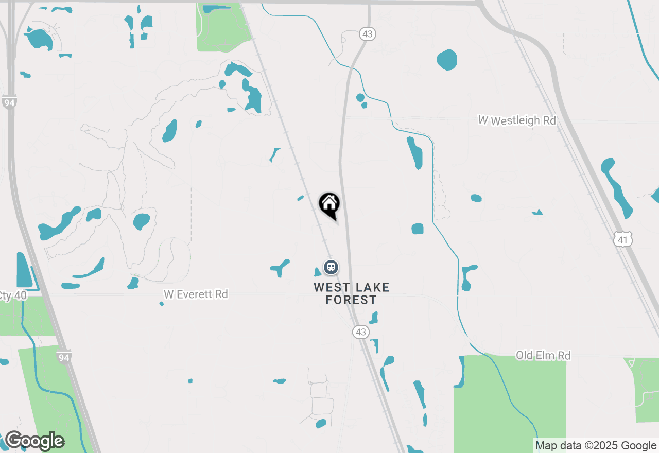 Map of 1132 Pine Oaks Circle #1132, Lake Forest, IL 60045