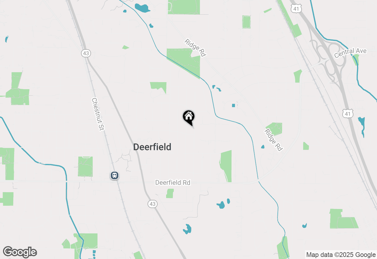 Map of 1115 Kenton Road, Deerfield, IL 60015