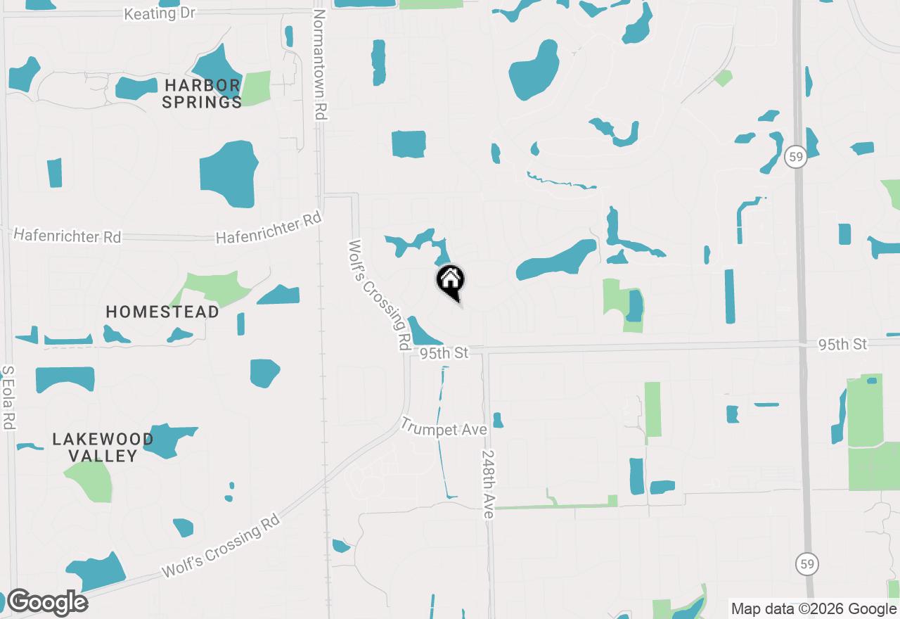 Map of 2807 Edgebrook Court, Naperville, IL 60564