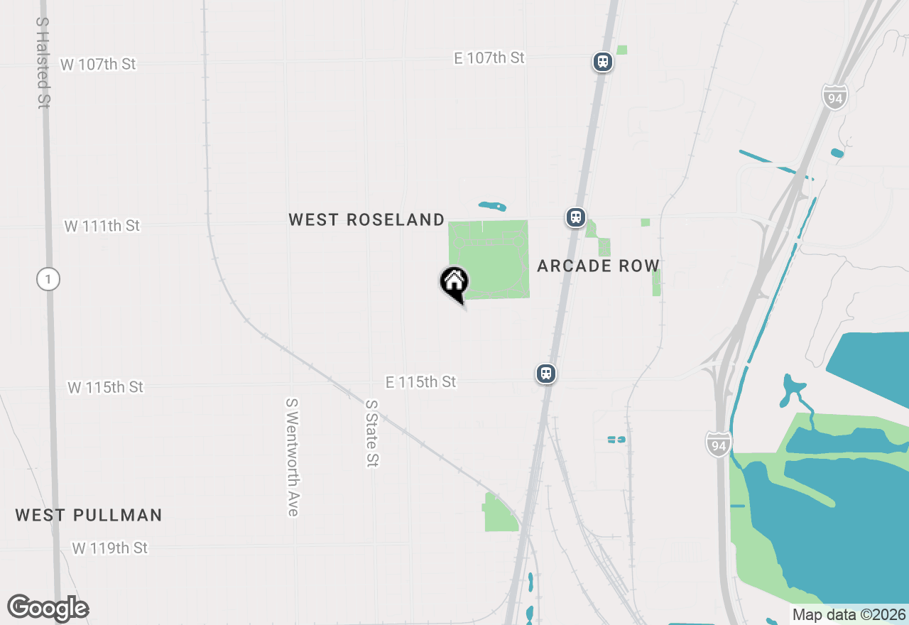Map of 11317 S Indiana Avenue, Chicago, IL 60628
