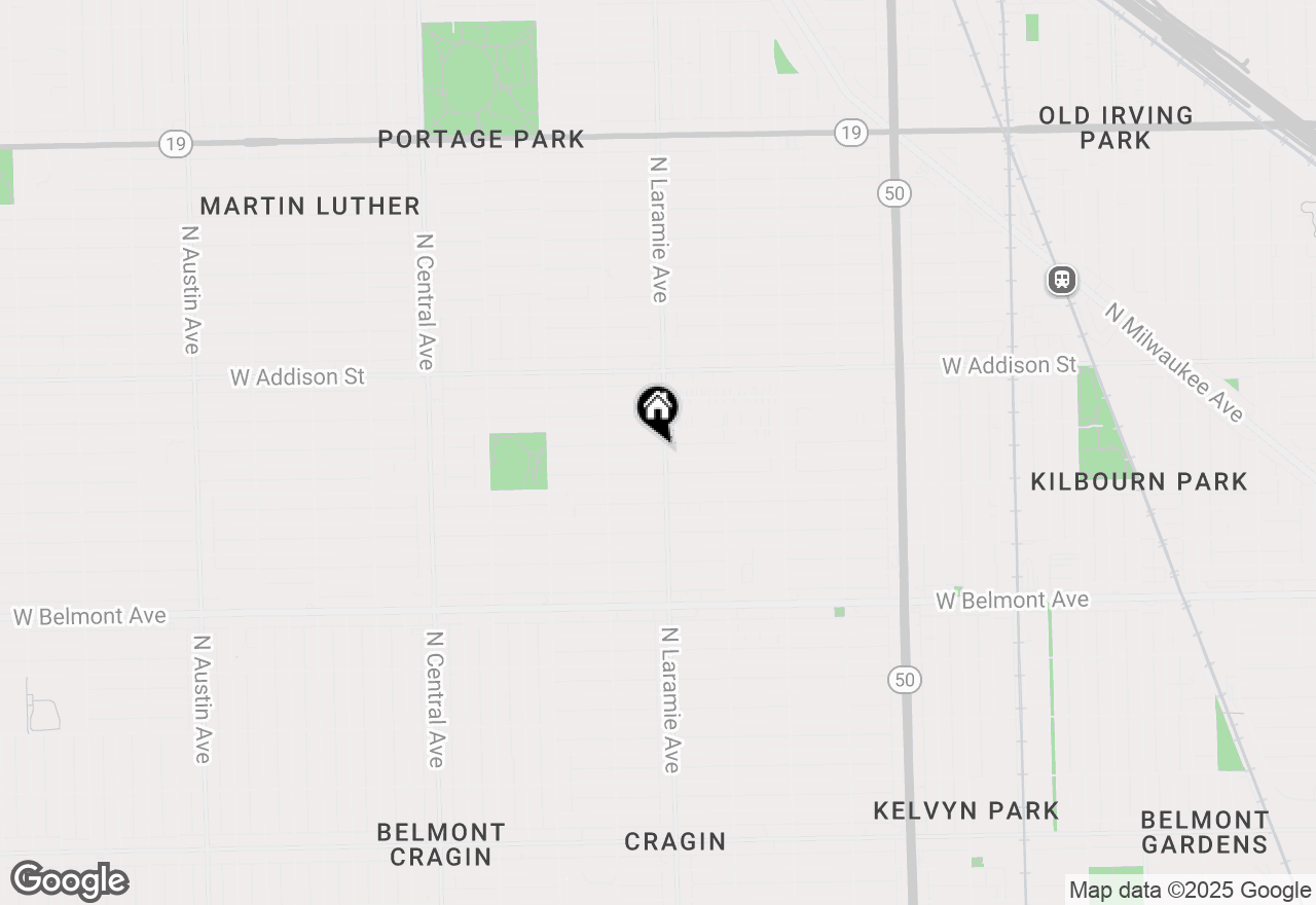 Map of 5204 W Newport Avenue #2, Chicago, IL 60641