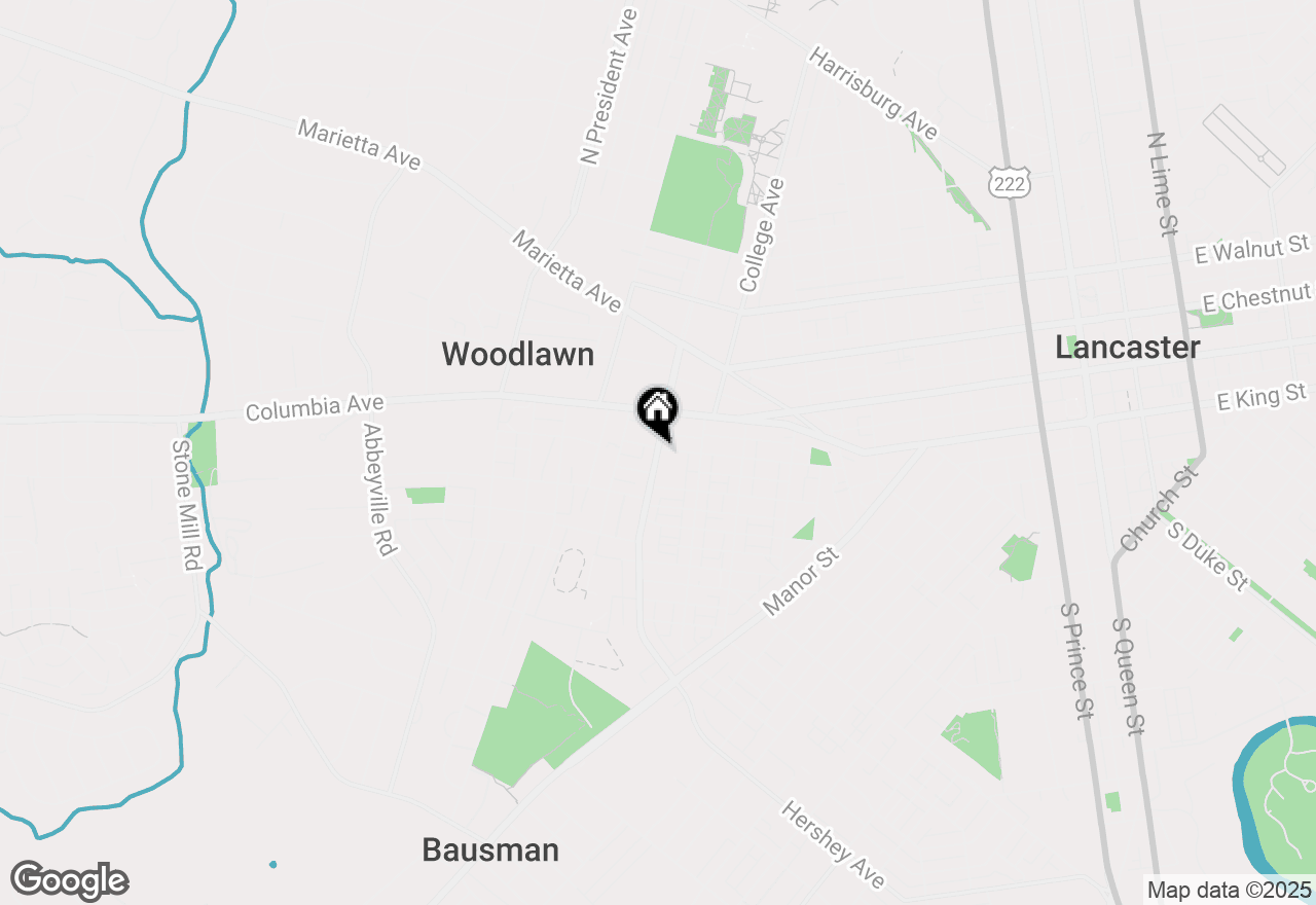 Map of 117 S West End Avenue ##12, Lancaster, PA 17603